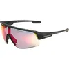 Image de Cratoni, Lunettes de sport, C-Matic NXT photochimique (sw caoutchouc, Lentille anti-buée à miroir rouge), Rouge, Blanc, Noir