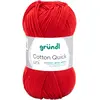 Image de Gründl Laine "Cotton Quick uni, Fil + laine, Rouge