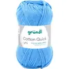 Image de Gründl Laine "Cotton Quick uni, Fil + laine, Bleu