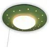 Image de Niermann Stand By, Applique + plafonnier, Niermann Starlight LED Plafonnier E27 Vert sauge Made in Germany (60 lm, E27)
