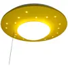 Image de Niermann Stand By, Veilleuse, Niermann Starlight LED Plafonnier E27 Jaune Made in Germany