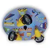 Image de Niermann Stand By, Lampe pour enfant, Projecteur de plafond à 3 branches 'Véhicules' 618