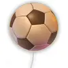 Image de Niermann Stand By, Lampe pour enfant, Niermann Football Applique E14 Blanc, Noir Made in Germany