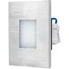 Image de EVN-Lichttechnik, Spot encastrable, Encastré mural à LED (Acier inoxydable, Plastique opale)