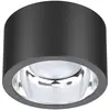 Image de EVN, Plafonnier, ALG54131525 noir LEDAnbauDownlight IP54 CCT13W 230V, Abstr 60, dimmable (1120 lm)