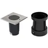 Image de EVN-Lichttechnik, Éclairage d'extérieur, Encastré de sol IP67 V2A 679435 GU10 max.35W orientable. 3,5t 120x120mm (GU10, IP67)