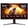 Image de Ecran PC Gaming AOC C32G4Z 31.5" Incurvé 260 Hz Full HD Noir et Rouge