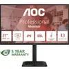 Image de AOC 27E4U (1920 x 1080 pixels, 27"), Moniteur, Noir