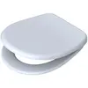 Image de Pagette, Abattant WC, Siège WC V.I.P. NEW avec couvercle, avec abaissement automatique blanc