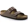Image de Birkenstock, Unisexe, Sandales, Arizona Birko-Flor Nubuk étroit, Marron, (40)