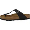 Image de Birkenstock, Femmes, Sandales, Gizeh Birko-Flor schmal, Noir, (41)