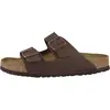 Image de Birkenstock, Unisexe, Sandales, Arizona SFB Birko-Flor Weichbettung normal, Marron, (46)
