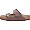 Image de Birkenstock, Unisexe, Sandales, Arizona Birko-Flor Nubuk normal, Marron, (47)