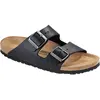 Image de Birkenstock, Unisexe, Sandales, Pantoletten Arizona, Noir, (36)