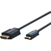 Image de clicktronic Câble adaptateur Casual USB-C /HDMI , 1 m (1 m), Câble vidéo, Bleu