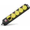 Image de Goobay, Multiprise, cordon de rallonge (5x, CEE 7/4, 3 m)