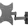 Image de Goobay Basic Fullmotion S (Mur, 42", 15 kg), Support mural pour TV, Noir