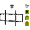 Image de Goobay Fixe de base (Mur, 75 kg, 43" - 100"), Support mural pour TV, Noir