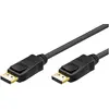 Image de Goobay DisplayPort   DisplayPort (2 m), Câble vidéo, Noir