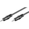 Image de Goobay Câble de connexion jack stéréo 2,5 mm (1.50 m, Câble jack 2,5 mm), Câble audio