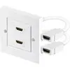 Image de Goobay, Prise de courant, Adaptateur de prise murale HDMI