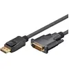 Image de Goobay Câble DisplayPort de (3 m), Câble vidéo, Noir