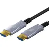 Image de Goobay Series 2.1 Optical Hybrid Ulra High-Speed HDMI  Cable with Ethernet (AOC), 20 m, noir - Highges (20 m), Câble vidéo, Noir, Gris
