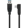 Image de Goobay USB C   USB A (0.50 m, USB 3.2, 15 W), Câble USB