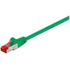 Image de Goobay CAT 6 Câble patch, S/FTP (PiMF), vert, 7.5 m (S/FTP, CAT6, 7.50 m), Câble réseau