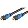 Image de Goobay HDMI (Typ A)   HDMI (Typ A) (0.50 m), Câble vidéo, Noir