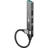 Image de Goobay Slim (USB-C, 4 ports), Station d’accueil + hub USB, Gris