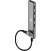 Image de Goobay Slim 4-Port USB-Hub, USB-C auf USB-C, 5 Gbit/s (USB-C, 4 ports), Station d’accueil + hub USB, Gris