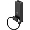 Image de Goobay USB-C-Ethernet-Adapter, schwarz (USB-C), Adaptateur réseau, Noir