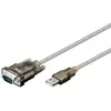 Image de Goobay Convertisseur USB série RS232 (1.50 m), Câble d'interface