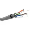 Image de Goobay 95707 Câble réseau CAT 5e, F/UTP, gris, 305 m (F/UTP, CAT5e, 305 m), Câble réseau