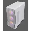Image de Nanoxia Va à MIDI DS-9 ARGB Airflow blanc - USB-C - TG-Mesh (Mini-ITX, mATX, ATX), Boîtier PC, Blanc