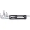 Image de KS Tools, Clé à six pans, Jeu de clés coudées 3-en-1, TORX, 8 éléments.