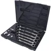 Image de KS Tools, Clé à molette, GEARplus jeu de clés mixtes à cliquet, 10 pièces, 8 - 19 mm (19 mm, 8 mm)