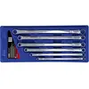 Image de KS Tools, Clé à molette, Jeu de clés polygonales doubles CHROMEplus. XL. 6 pièces. (10 mm)
