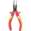 Image de KS Tools, Pinces, Pince ERGOTORQUE VDE à bec plat, courbée, 165mm (165 mm)