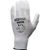 Image de KS Tools, Gants de protection, Gants en microfibre-blancs, 9, 12 paires (9)