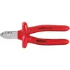Image de KS Tools, Coupe-boulons + pince coupante diagonale, CLASSIC 1000V Pince coupante latérale d'électricien, 175mm (175 mm)