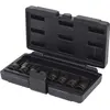 Image de KS Tools, Clé à douille + douilles, Jeu de douilles à embout de force 1/2", TORX, 8 pièces, courtes, T30-T80