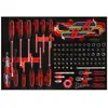 Image de KS Tools, Rangement d'outils : accessoires, Jeu de clés à douille et de tournevis