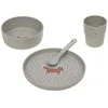 Image de Lässig Ensemble de vaisselle pour enfants (Assiette-Bol-Tasse-Cuillère) - Petite Forêt Renard