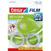 Image de tesa, Distributeur de ruban adhésif, tesafilm ECO & CLEAR avec mini dévidoir, sans solvant et résistant au vieillissement