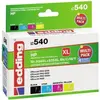 Image de Edding, Cartouche d'impression, Cartouche d'encre remplace la cartouche Multi. No.934/935XL BK/C/Y/M Compatible Combi Pack Black (C, CF, M, Y)