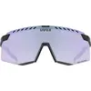 Image de Uvex, Unisexe, Lunettes de sport, Pace Stage CV (black matt (rose), colorvision rose pushy), Noir, Pink