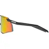Image de Uvex, Unisexe, Lunettes de sport, Pace stage CV (black matt (red)*, colorvision mirror red), Noir