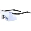 Image de Uvex, Unisexe, Lunettes de sport, pace stage small V (black matt (bleu), variomatic mirror blue), Noir